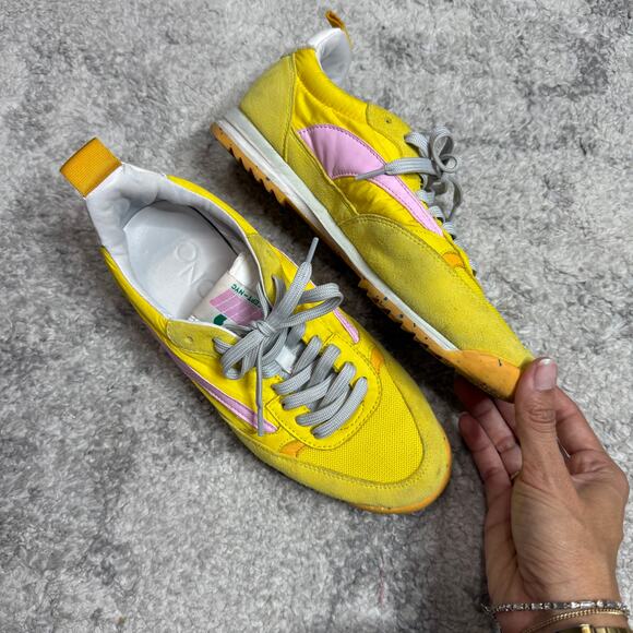 Oncept Montreal Sneakers Yellow Size 6 - Picture 4 of 10